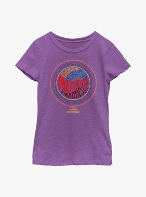 Marvel Doctor Strange Multiverse Of Madness Groovy Seal Youth Girls T-Shirt