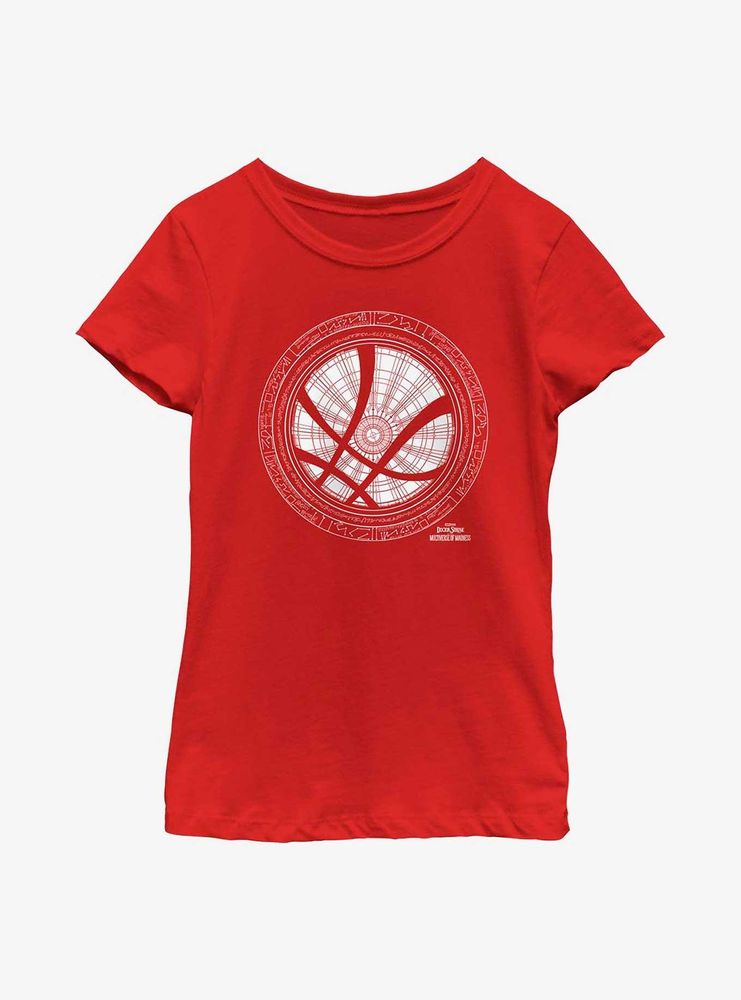 Marvel Doctor Strange Multiverse Of Madness Sanctum Sanctorum Icon Youth Girls T-Shirt