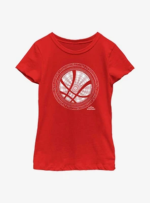 Marvel Doctor Strange Multiverse Of Madness Sanctum Sanctorum Icon Youth Girls T-Shirt