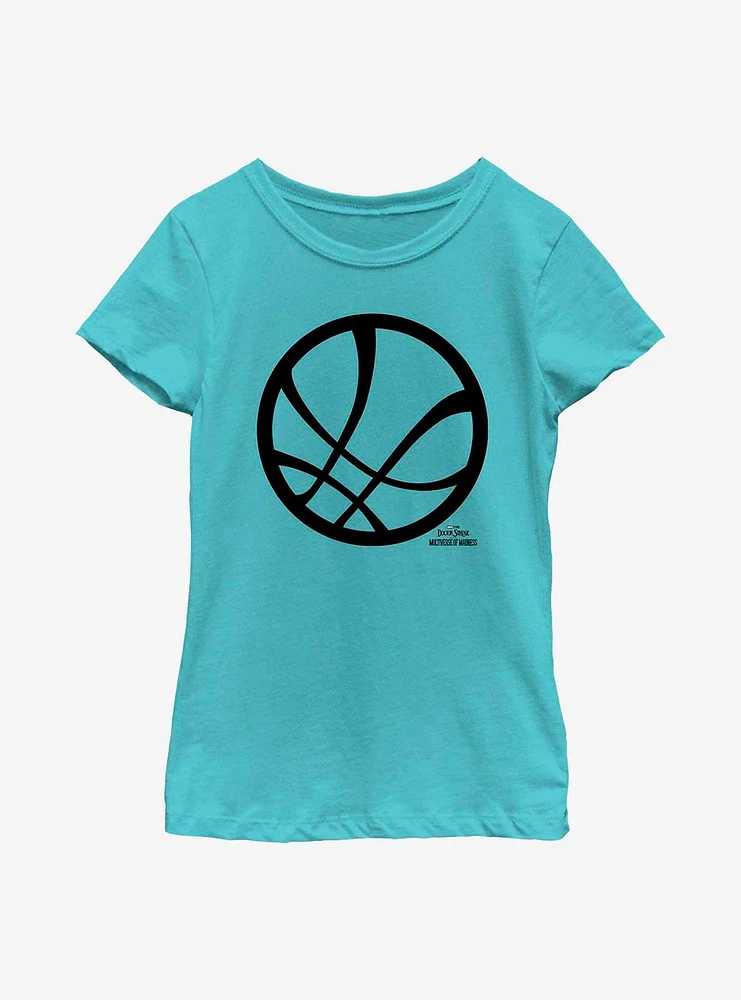 Marvel Doctor Strange Multiverse Of Madness Sanctum Sanctorum Logo Youth Girls T-Shirt
