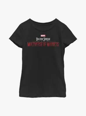 Marvel Doctor Strange Multiverse Of Madness Title Youth Girls T-Shirt