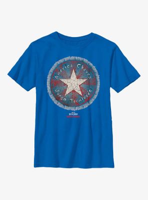 Marvel Doctor Strange Multiverse Of Madness America Chavez Badge Youth T-Shirt