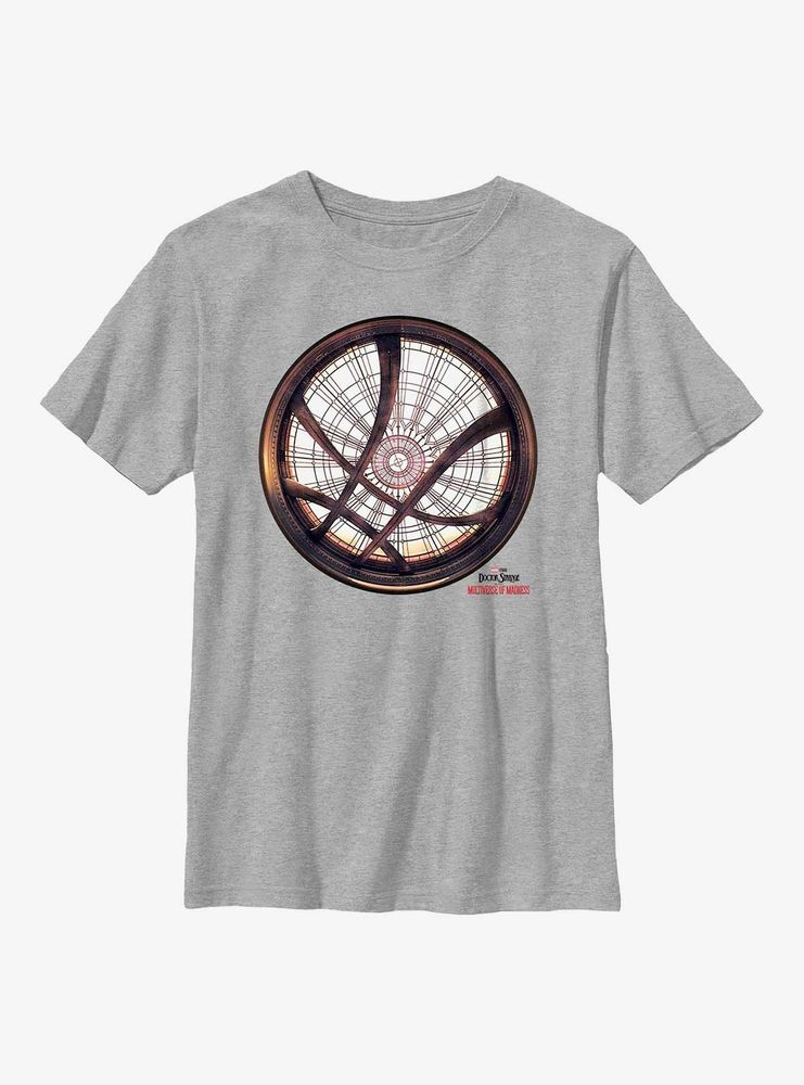 Marvel Doctor Strange Multiverse Of Madness Sanctum Sanctorum Window Youth T-Shirt