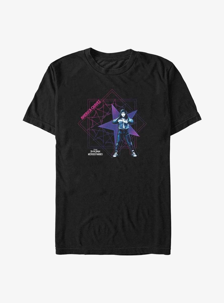 Marvel Doctor Strange Multiverse Of Madness America Chavez Hero T-Shirt