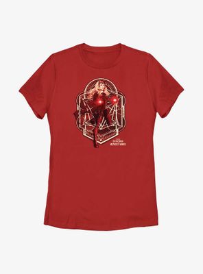 Marvel Doctor Strange Multiverse Of Madness Scarlet Witch Magic Womens T-Shirt