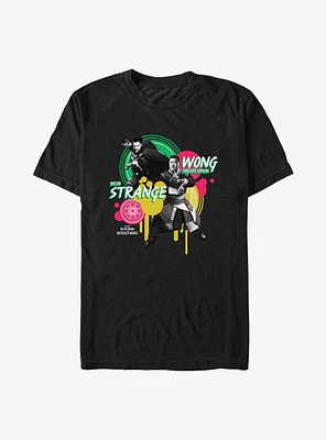 Marvel Doctor Strange Multiverse Of Madness Dr. & Wong Graphic T-Shirt