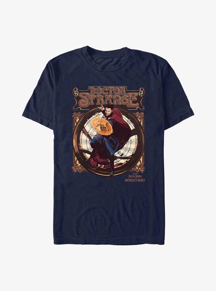 Marvel Doctor Strange Multiverse Of Madness Retro Seal T-Shirt