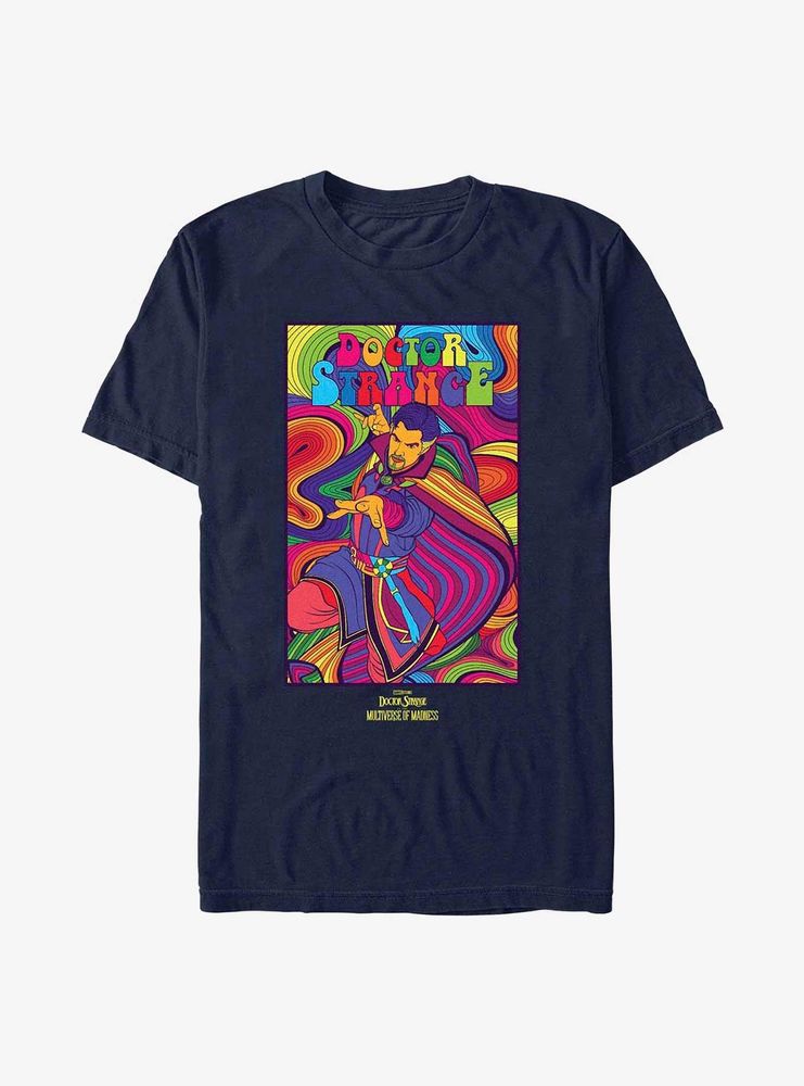 Marvel Doctor Strange Multiverse Of Madness Psychadelic T-Shirt