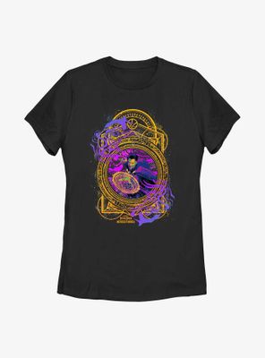 Marvel Doctor Strange Multiverse Of Madness Neon Spell Womens T-Shirt