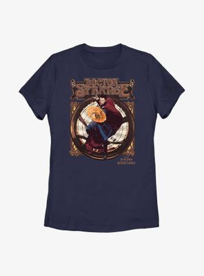 Marvel Doctor Strange Multiverse Of Madness Retro Seal Womens T-Shirt