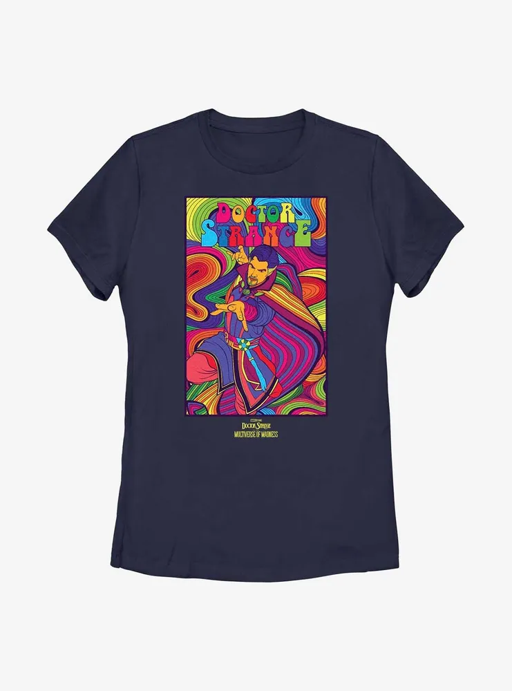 Marvel Doctor Strange Multiverse Of Madness Psychadelic Womens T-Shirt