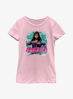 Marvel Doctor Strange Multiverse Of Madness America Chavez Hero Graphic Youth Girls T-Shirt