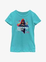 Marvel Doctor Strange Multiverse Of Madness America Chavez Paint Youth Girls T-Shirt