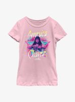 Marvel Doctor Strange Multiverse Of Madness America Chavez Star Youth Girls T-Shirt