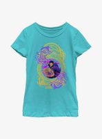 Marvel Doctor Strange Multiverse Of Madness Neon Spell Youth Girls T-Shirt