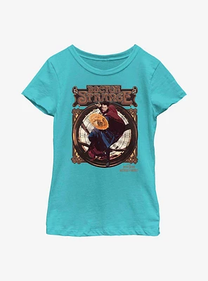 Marvel Doctor Strange Multiverse Of Madness Retro Seal Youth Girls T-Shirt