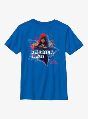 Marvel Doctor Strange Multiverse Of Madness America Chavez Paint Youth T-Shirt