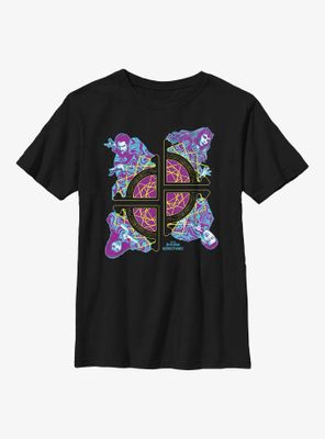 Marvel Doctor Strange Multiverse Of Madness Group Portal Youth T-Shirt