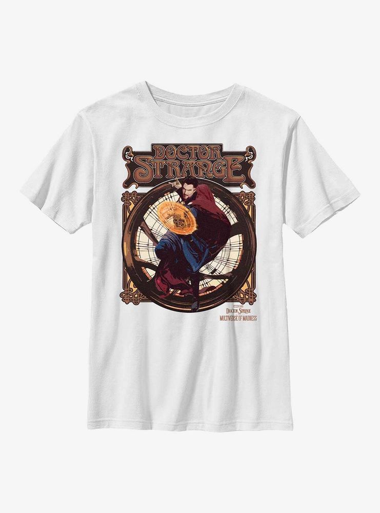 Marvel Doctor Strange Multiverse Of Madness Retro Seal Youth T-Shirt