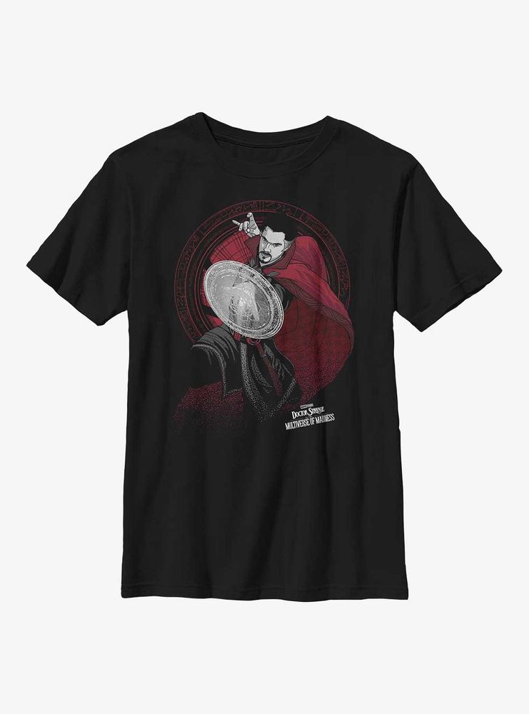 Marvel Doctor Strange Multiverse Of Madness Portal Spell Youth T-Shirt