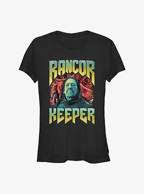 Star Wars The Book Of Boba Fett Rancor Keeper Girls T-Shirt