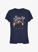 Star Wars The Book Of Boba Fett Support Plan Girls T-Shirt