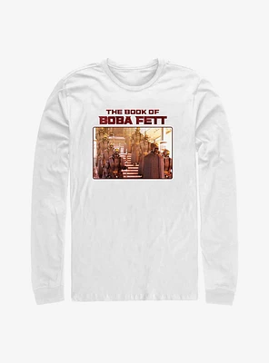 Star Wars The Book Of Boba Fett Take Cover Long-Sleeve T-Shirt