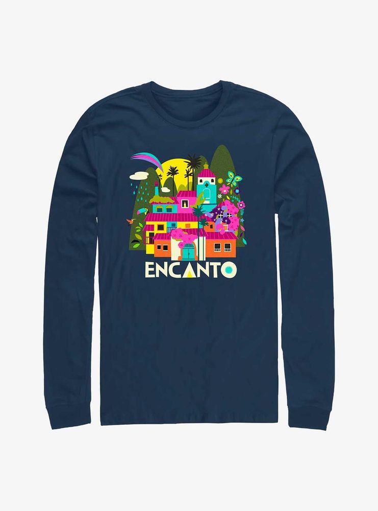 Disney Encanto Casita Art Long-Sleeve T-Shirt