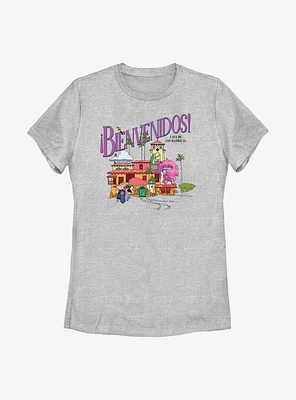 Disney Encanto Bienvenidos Casa De Los Madrigal Womens T-Shirt