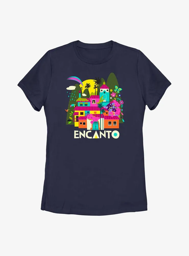 Disney Encanto Casita Art Womens T-Shirt