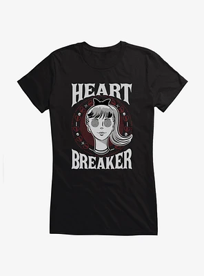 Heart Breaker Girl Girls T-Shirt