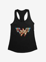 DC Comics Wonder Woman 1984 Logo Blocking Insignia Women's Tank