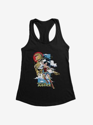 DC Comics Wonder Woman 1984 Fight For Justice Women's Tank