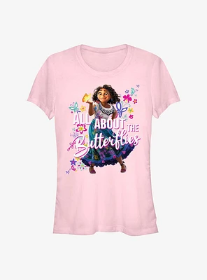 Disney Encanto All Butterflies Girl's T-Shirt