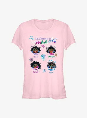 Disney Encanto Emociones de Mirabel Girl's T-Shirt