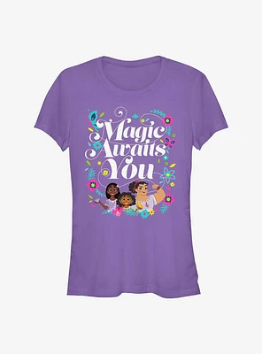 Disney Encanto Magic Awaits Girl's T-Shirt
