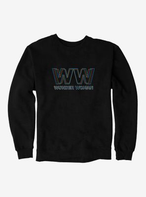 DC Comics Wonder Woman 3D Effect Logo Sweatshirt