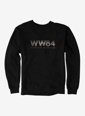 DC Comics Wonder Woman 1984 Retro Static Logo Sweatshirt