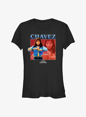 Marvel Doctor Strange The Multiverse Of Madness Chavez Square Girls T-Shirt