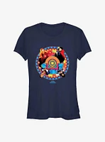 Marvel Doctor Strange The Multiverse Of Madness Team Badge Girls T-Shirt