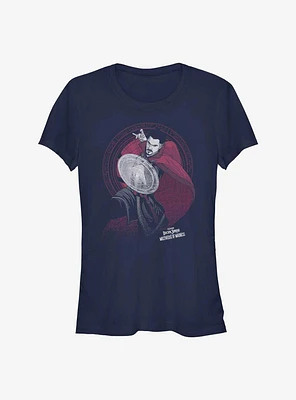 Marvel Doctor Strange The Multiverse Of Madness Doorway Girls T-Shirt