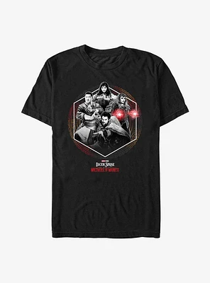 Marvel Doctor Strange The Multiverse Of Madness Group Frame T-Shirt