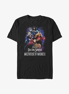 Marvel Doctor Strange The Multiverse Of Madness Poster Group T-Shirt