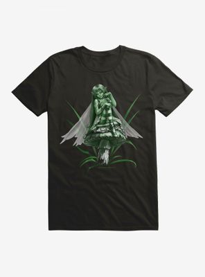 Fairies By Trick Green Mushroom Fairy T-Shirt