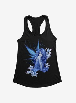 Fairies By Trick Blue Wing Womens Tank Top