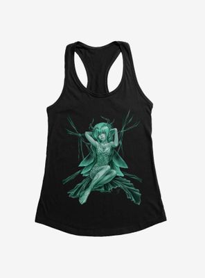 Fairies By Trick Turquoise Fairy Womens Tank Top