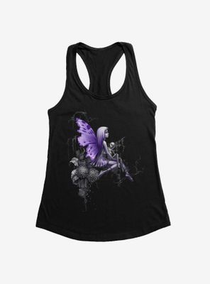 Fairies By Trick Purple Wing Fairy Womens Tank Top