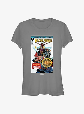 Marvel Doctor Strange The Multiverse Of Madness Comic Cover Girls T-Shirt