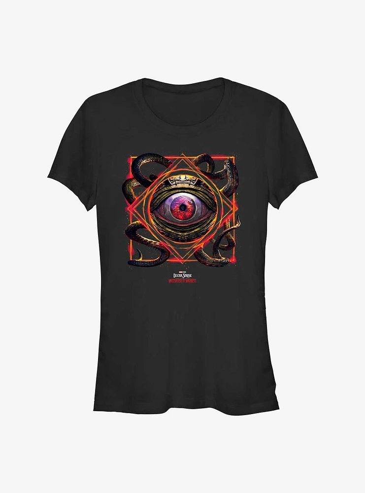 Marvel Doctor Strange The Multiverse Of Madness Eyeball Spell Girls T-Shirt