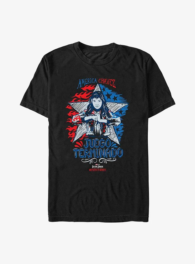 Marvel Doctor Strange The Multiverse Of Madness Juego Terminado T-Shirt